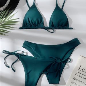 Teal Bikini Set